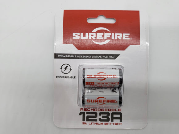 SUREFIRE 123A 充電池 LFP123